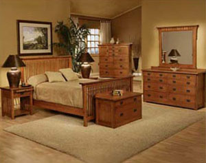 Trend Manor oak bedroom